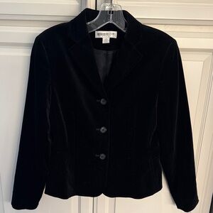 Velvet stretch Blazer 4P